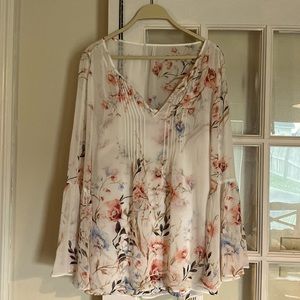 White House Blackmarket. Blouse with camisole